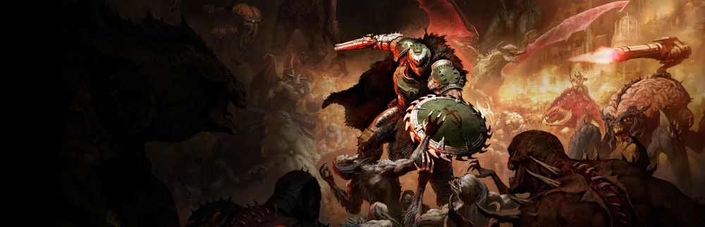 A second official DOOM: The Dark Ages promotional image.