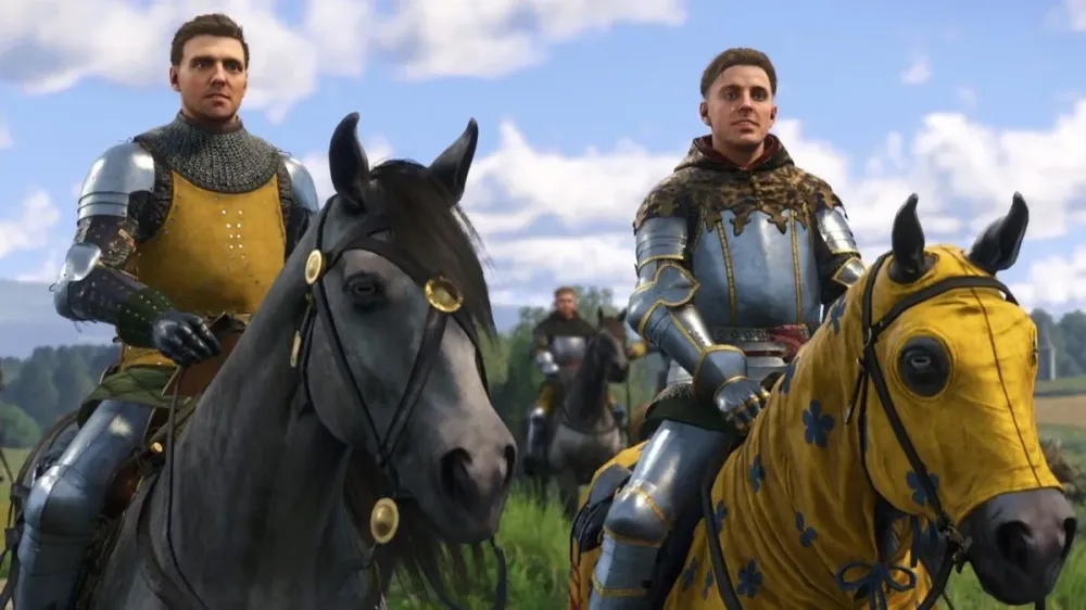 Kingdom Come: Deliverance II key art marking six million copies sold.